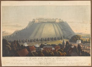 A View of the Fortress of Bitche. A Depot of Punishment for British Prisoners of War, 1799 by James Rouse