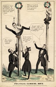 Political Climbing Boys, Published by J Baillie, H Bucholzer, New York by James S. Baillie