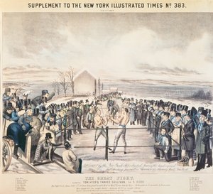 The Great Fight Between Tom Hyer and Yankee Sullivan by James S. Baillie