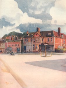 New Inn and High Street, Epsom
