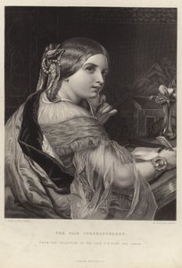 The Fair Correspondent by James Sant