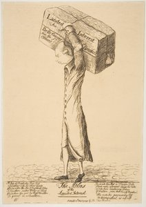 The Atlas of the Landed Interest, February 18, 1784 by James Sayers