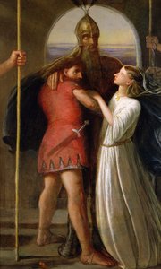 The Death of Earl Siward by James Smetham