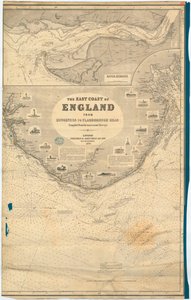 England East Coast from Dungeness to Flamborough Head by James & Son Imray