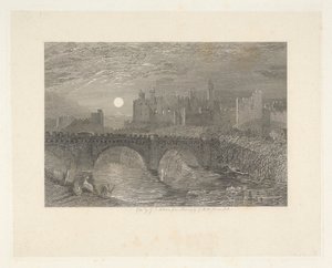 Alnwick Castle, Northumberland by James T. Willmore