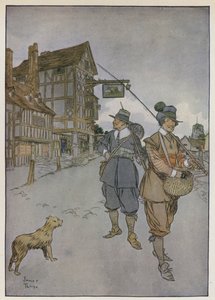 Illustration for The Compleat Angler by Izaak Walton by James Thorpe