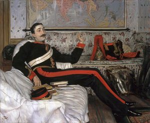 Captain Frederick Gustavus Burnaby by James Tissot