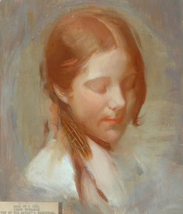Head of a Girl by James Torrance