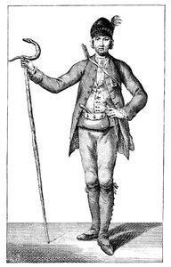 James Boswell, Esq. in the Dress of an Armed Corsican Chief, 1769