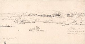 Coastal Village with Fishing Boats by James Ward