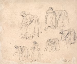 Figure Studies: Women Laboring by James Ward