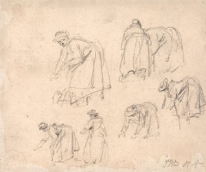 Figure Studies: Women Laboring by James Ward