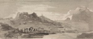 Mountainous Landscape by James Ward