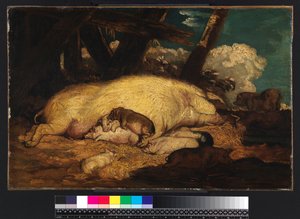Pigs, not before 1793 by James Ward