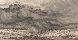 Snowdon, an Approaching Storm by James Ward