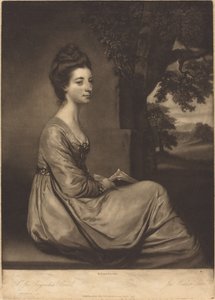 Jemima Countess Cornwallis by James Watson after Sir Joshua Reynolds