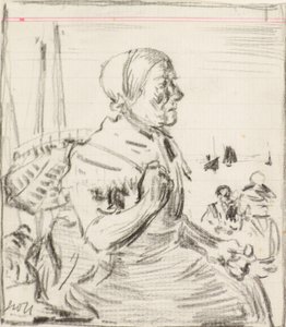 Study [Fisherwoman] by James Watterston Herald