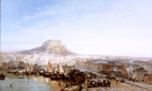 View of Cartegena, East Coast of Spain by James Webb