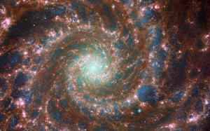 The Phantom Galaxy Across the Spectrum by James Webb Space Telescope (NASA)