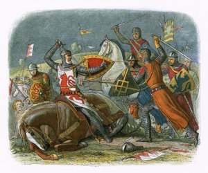 Death of De Montfort by James William Edmund Doyle