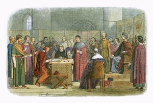 Edward Acknowledged as Suzerain of Scotland