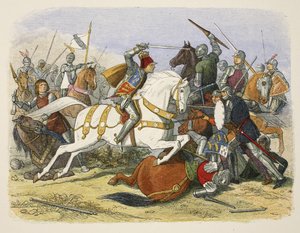 Richard III at Bosworth Field, 22 August 1485, from A Chronicle of England BC 55 to AD 1485 by James William Edmund Doyle
