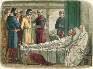 Richard Pardons the Archer Who Shot Him by James William Edmund Doyle