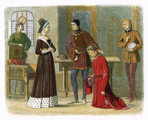 The earl of Warwick submits to queen Margaret by James William Edmund Doyle