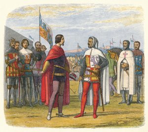 The Prince Extorts an Amnesty from Pedro the Cruel, 1367