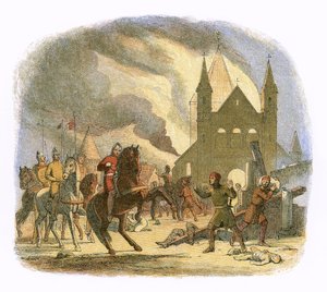 William I Receiving a Fatal Hurt at Mantes