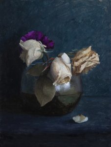 Dark Floral Still Life