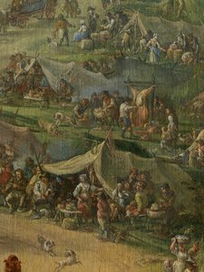 Digging of the Ghent Canal (detail) by Jan Anton Garemyn