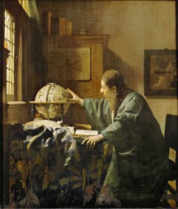 The Astronomer by Jan (1632-75) Vermeer