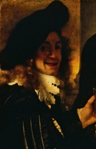 Musician (detail) by Johannes Vermeer