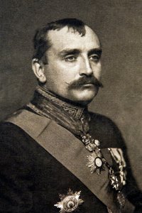 Paul Claudel in consul costume 1910 - photography by Jan Nepomuk Langhans