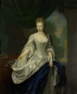 Portrait of Louise Christina Trip by Jan Abel Wassenbergh
