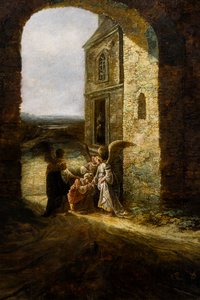 Appearance of Three Angels to Abraham by Jan Aertsen Marienhof