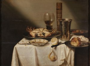 Still Life by Jan Albertsz. Rotius (signed by artist)