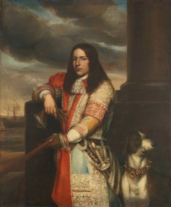 Engel de Ruyter (1649-83), Vice Admiral, Son of Michiel Adriaensz de Ruyter by Jan Andrea Lievens