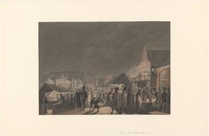 Fair at the Butter Market in Amsterdam, 1810