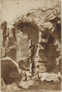 The Ruins of the Colosseum by Jan Asselijn