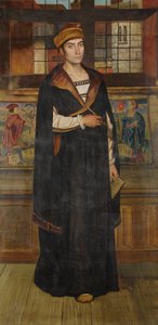 The Painter Quinten Massijs by Jan August Hendrik Baron Leys