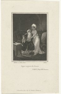 Zadig and Almona by Jan Baptist Tetar van Elven