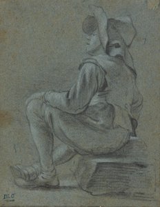Seated Boy by Jan Both