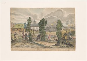 Allegorical Representation of War Threat in Sweden