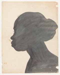 Silhouette Portrait of Flora by Jan Brandes