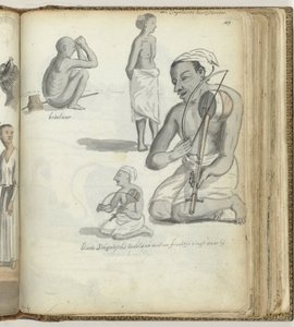 People Types in Ceylon by Jan Brandes