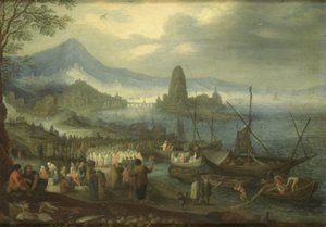 The Sermon on the Sea of Galilee by Jan Brueghel (I) (copy after)