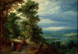 Edge of the Forest The Flight into Egypt, 1610 by Jan Brueghel the Elder