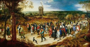The Wedding Cortège by Jan Brueghel the Elder